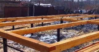 Пол на винтовых сваях Соликамск цена от 15327 руб.